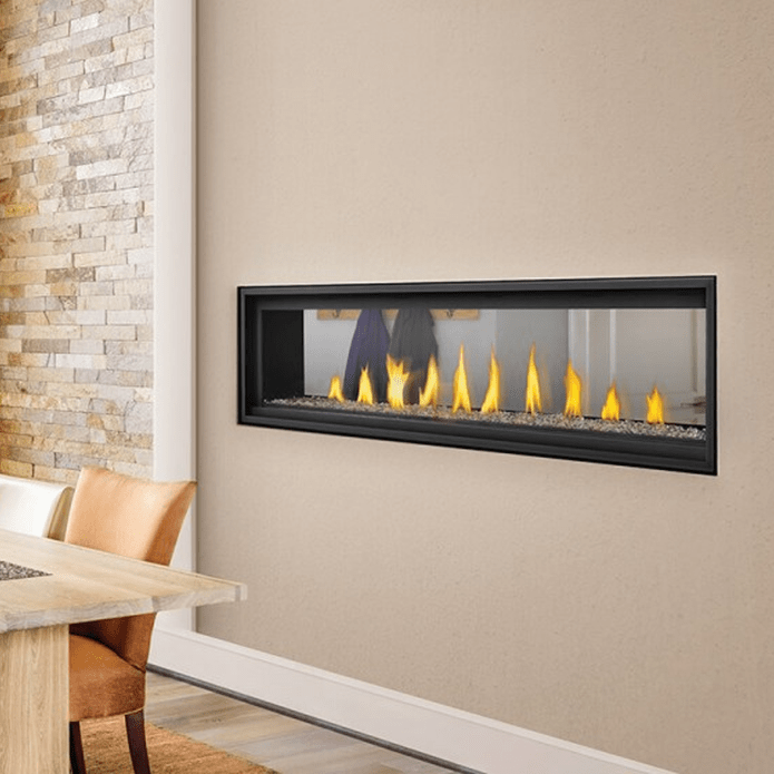 Napoleon Vector 74" See-Thru Direct Vent Fireplace LV74