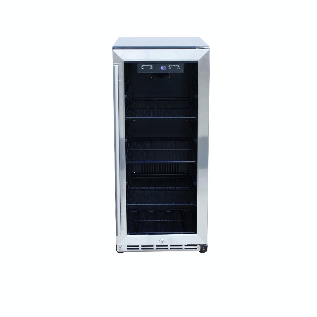 Summerset 15" Outdoor Rated Fridge w/Glass Door SSRFR-15G