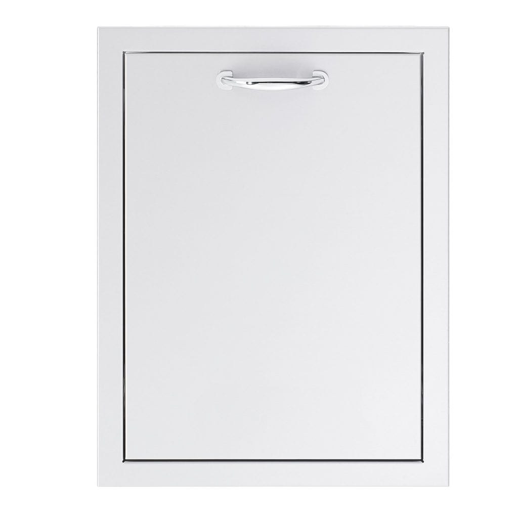 Summerset 20" Stainless Steel Trash Pullout Drawer with 10 Gallon Trash Bin SSTD1-20