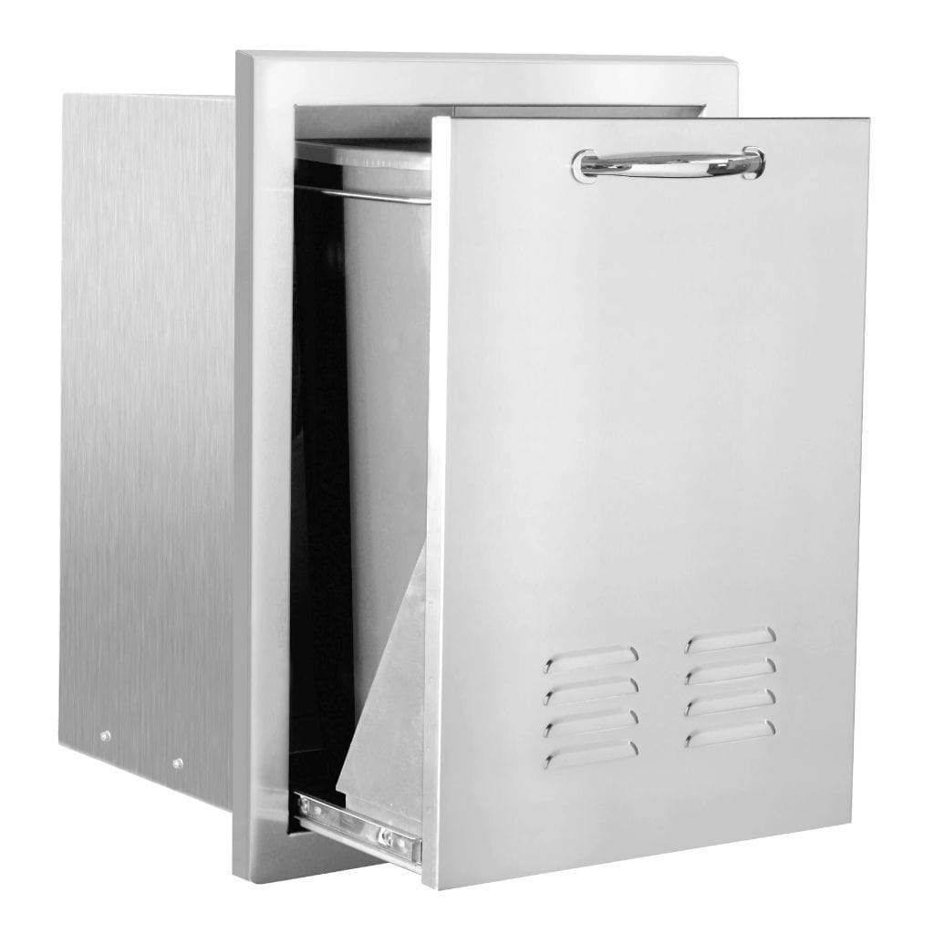 Summerset 20" Trash (or) LP Tank Pullout Drawer Masonry Frame Return SSTD1-20M