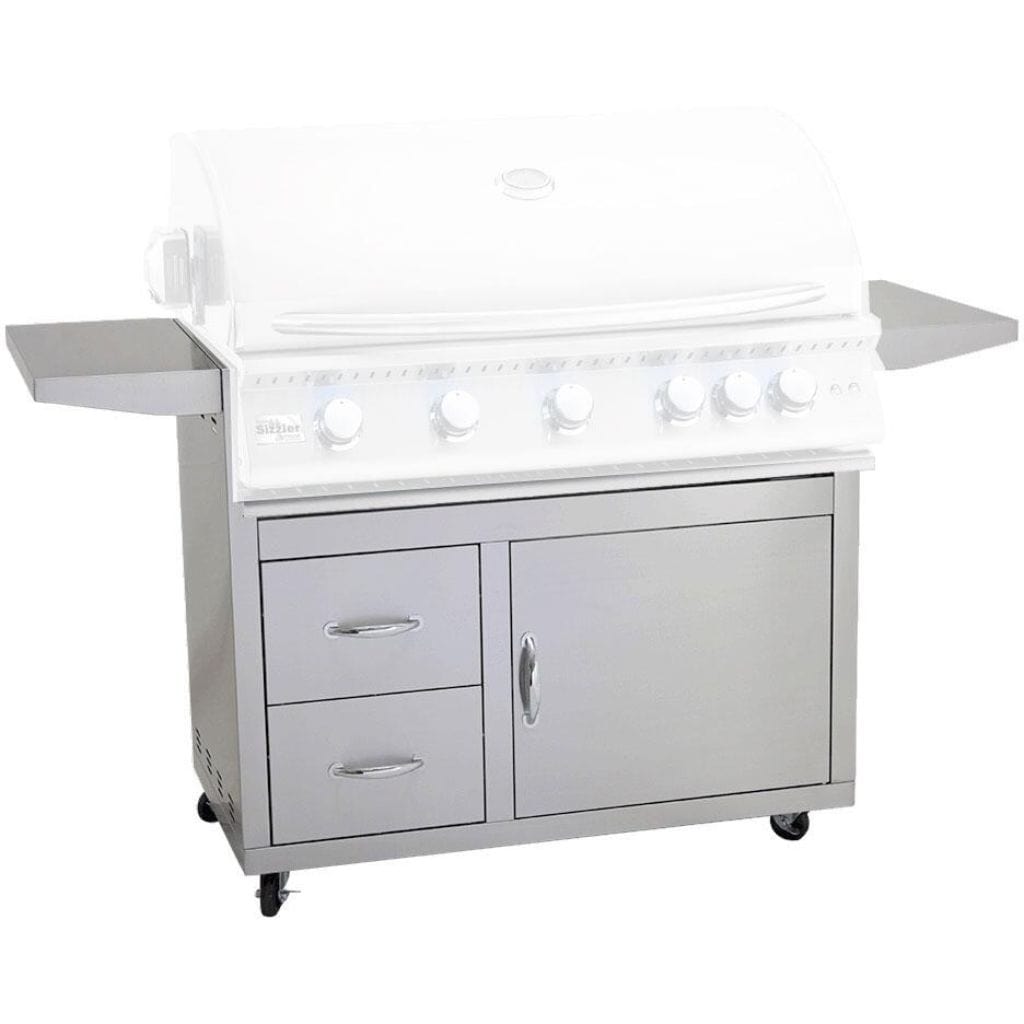 Summerset 40" Door & 2-Drawer Combo Grill Cart CART-SZR40-DC