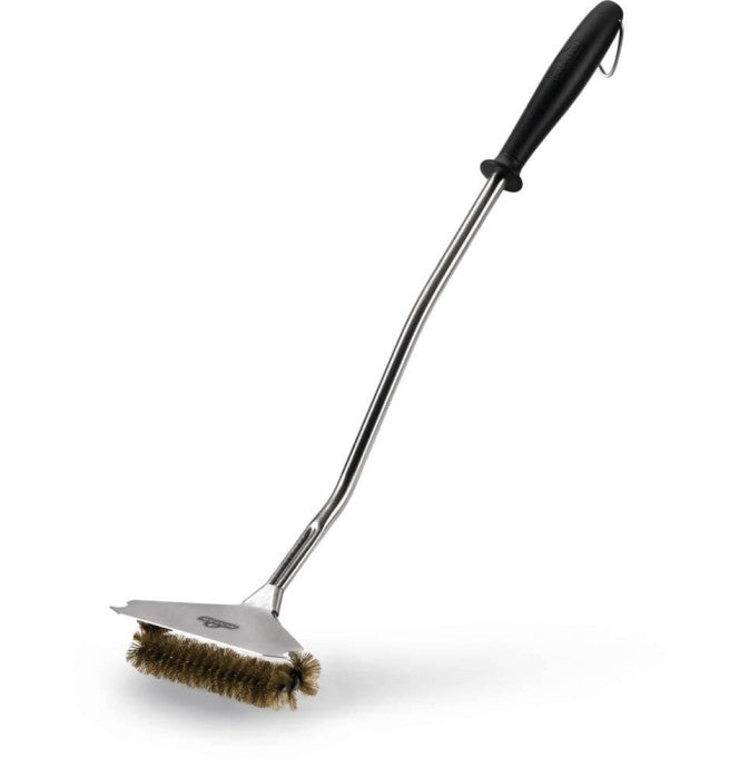 Napoleon Vertical Triple-Row Grill Brush with Brass Bristles 62062