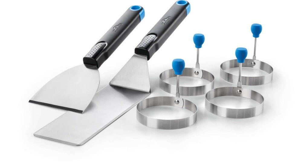 Napoleon Breakfast Tool Set with 4 Egg Rings 70055