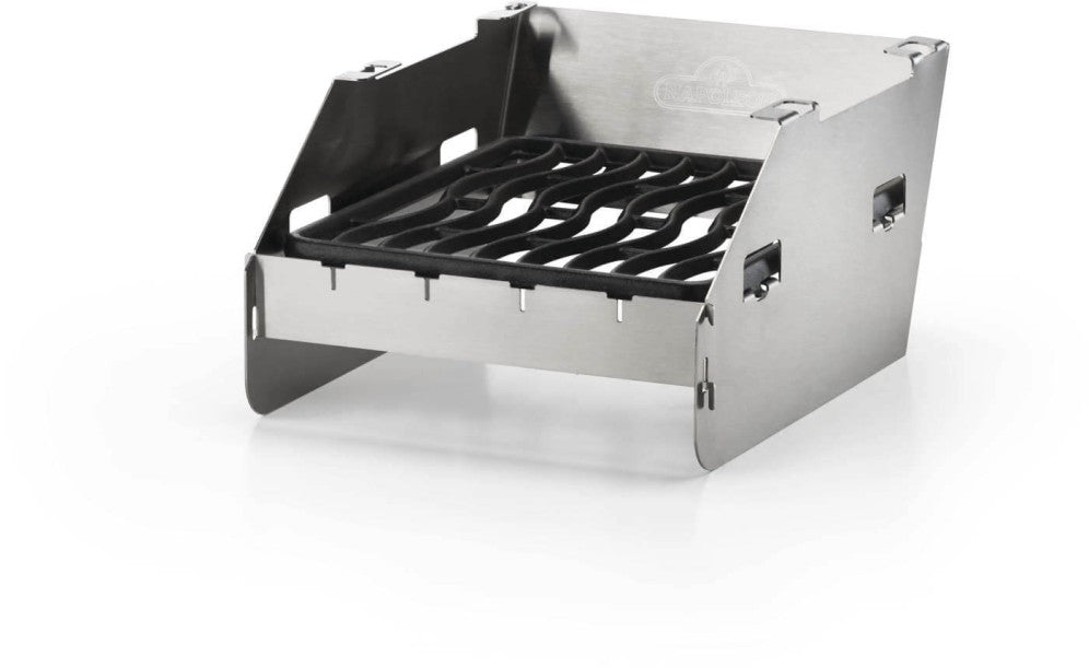 Napoleon Side Burner Small Windshield with Skewer Rack 71302