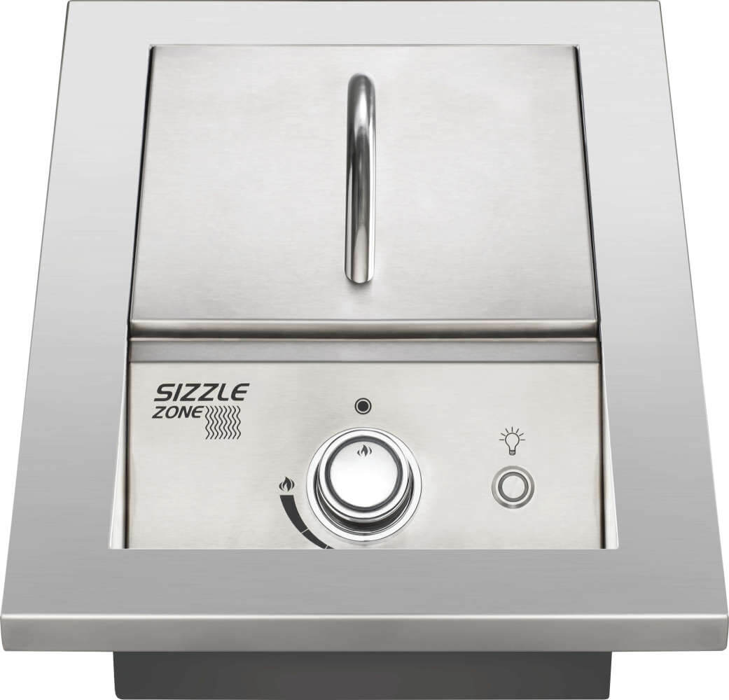 Napoleon Built-In 700 Series Stainless Steel Single Infrared Burner with Stainless Steel Cover BIB10IR