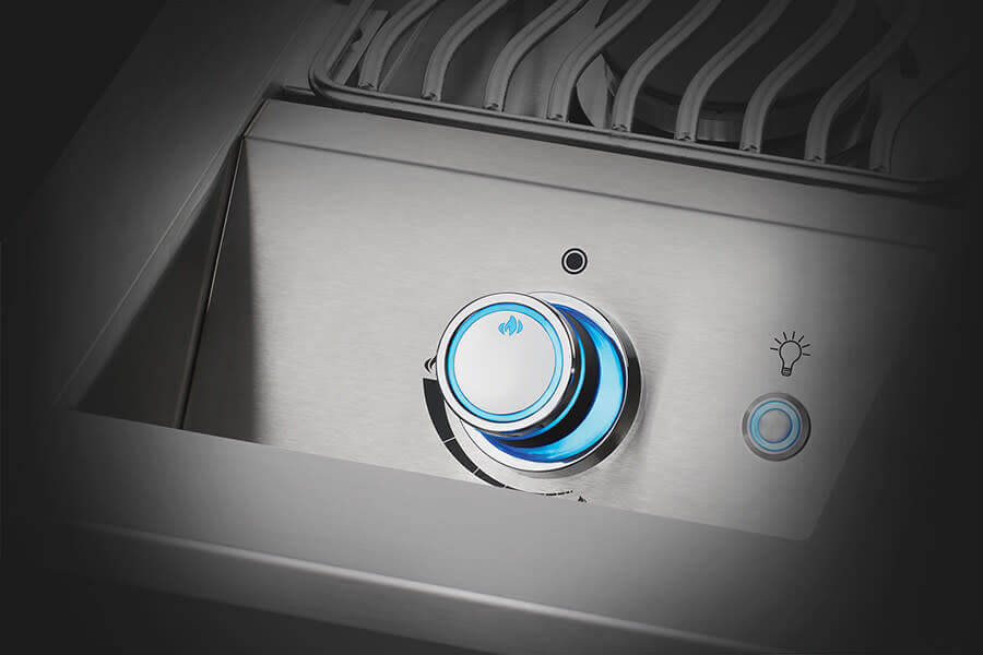 Napoleon Built-In 700 Series Stainless Steel Single Range Top Burner with Stainless Steel Cover BIB10RT