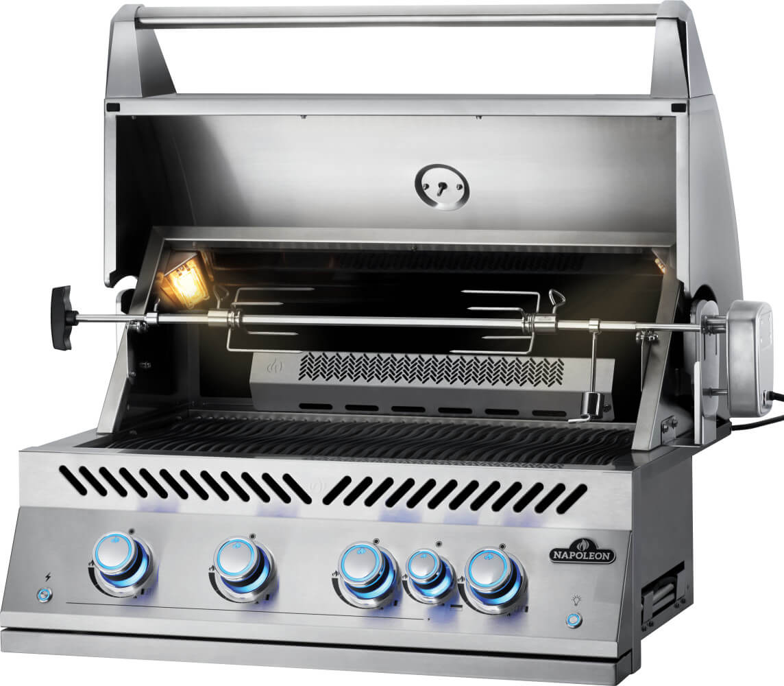 Napoleon 700 Series 32 RB with Infrared Rear Burner Stainless Steel Built-In Gas Grill BIG32RB