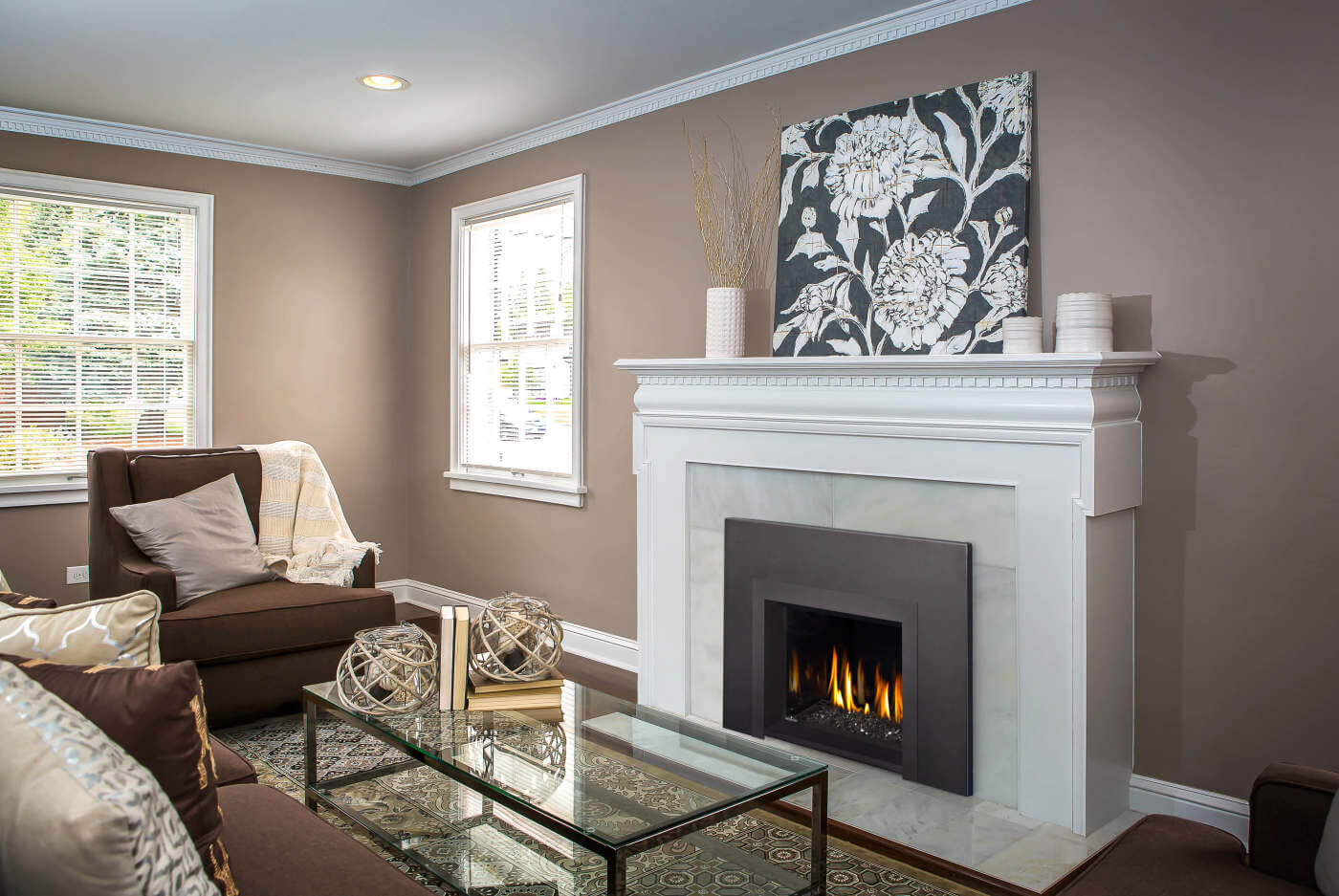 Napoleon Oakville™ 3 Glass Gas Fireplace Insert GDIG3N