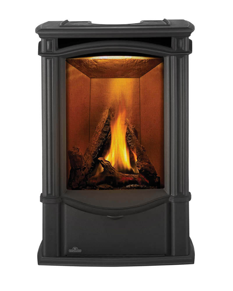 Napoleon Castlemore™  Direct Vent Gas Stove Metallic Black Natural Gas GDS26