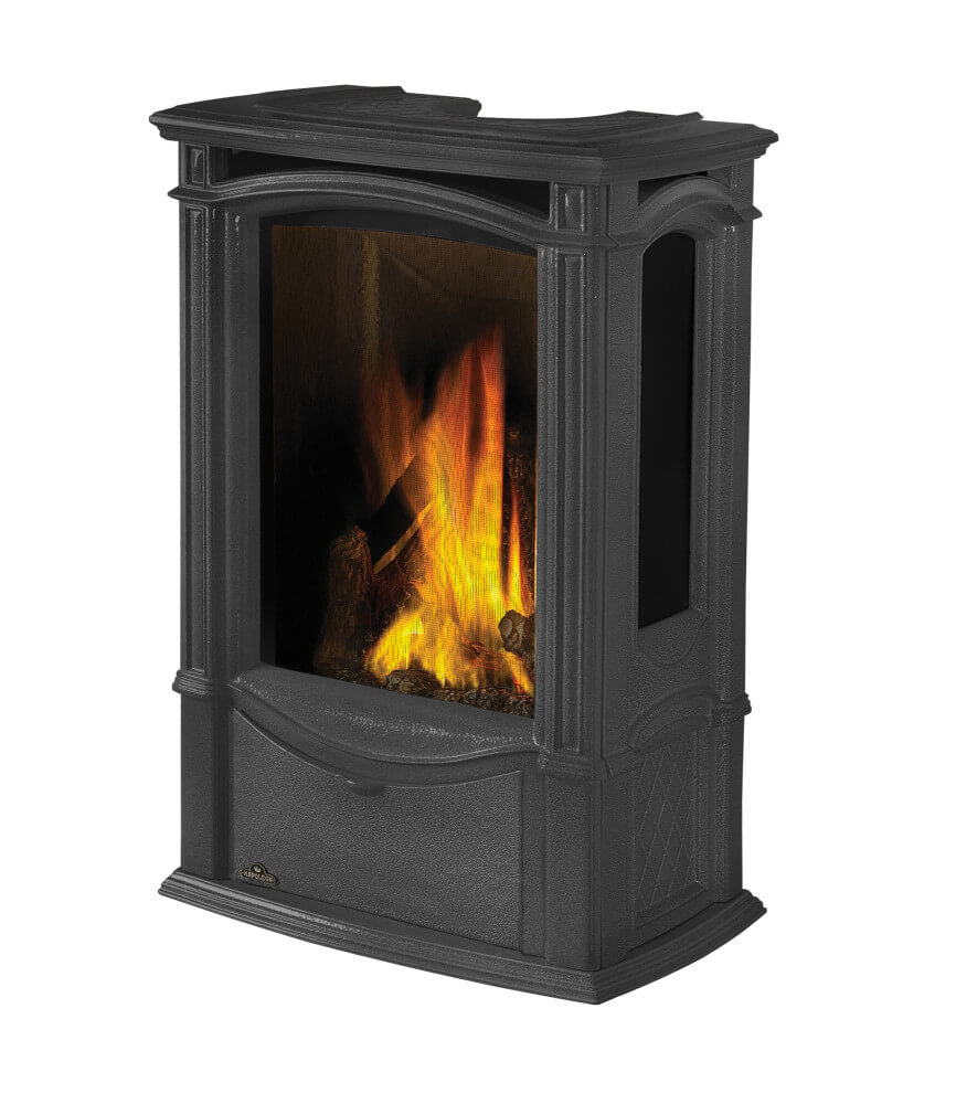 Napoleon Castlemore™  Direct Vent Gas Stove Metallic Black Natural Gas GDS26