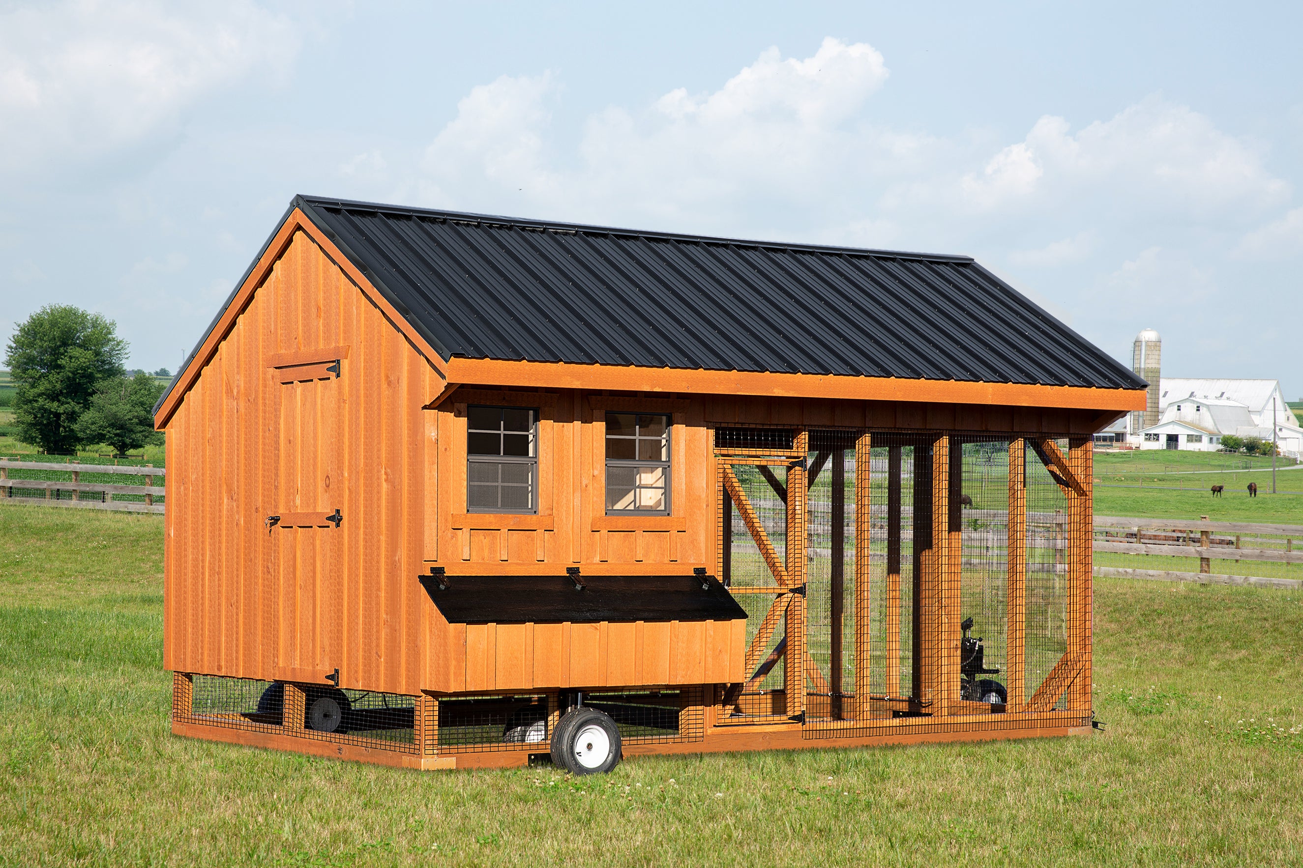 Hen House Chicken Coop Combination Quaker Q1016C