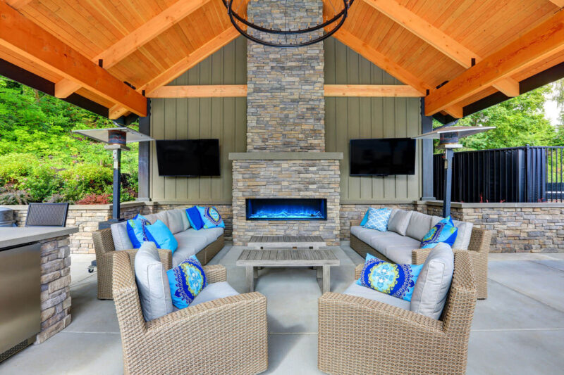 Modern Flames 44" LANDSCAPE PRO MULTI-SIDEED BUILT-IN FIREPLACE LPM-4416