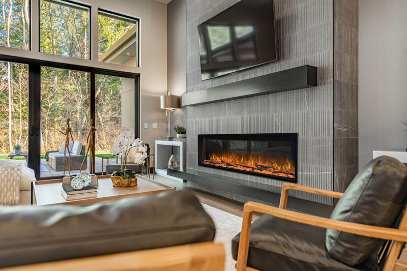 Modern Flames 44" LANDSCAPE PRO SLIM BUILT-IN FIREPLACE LPS-4414