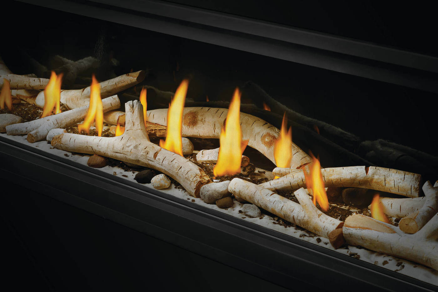 Napoleon Luxuria™ 74 See-Through Direct Vent Gas Fireplace LVX74