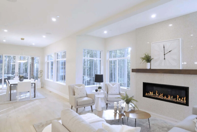 Modern Flames 60" ORION SLIM VIRTUAL ELECTRIC FIREPLACE OR60-SLIM