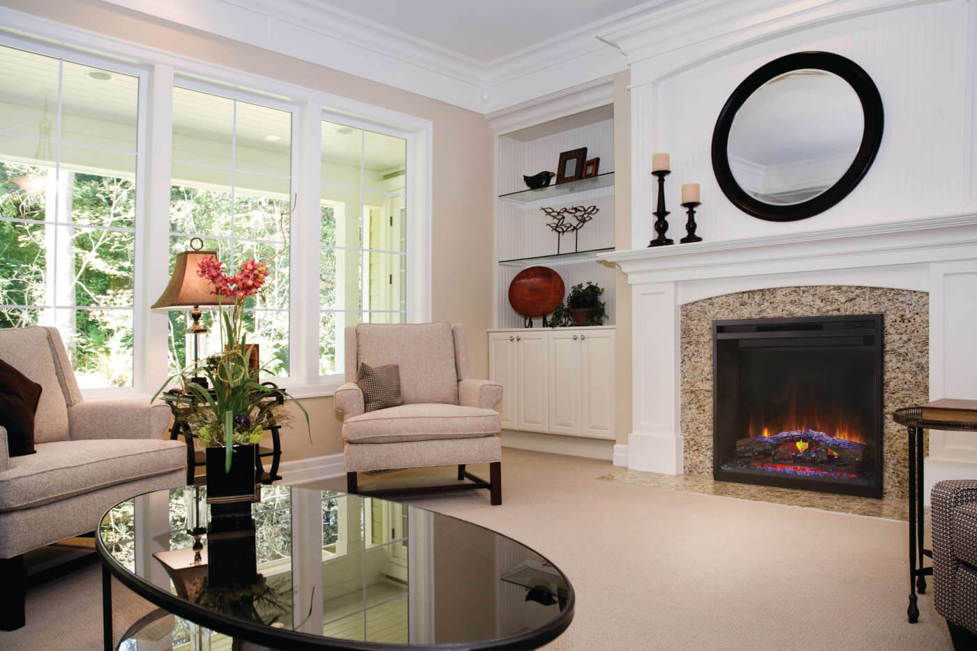 Napoleon Element 36 Built-In Electric Fireplace NEFB36H-BS