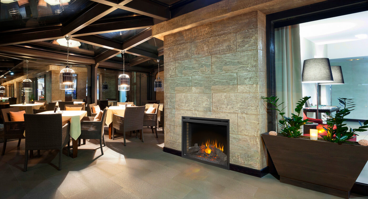 Napoleon Ascent™ Electric 40 Built-In Electric Fireplace NEFB40H