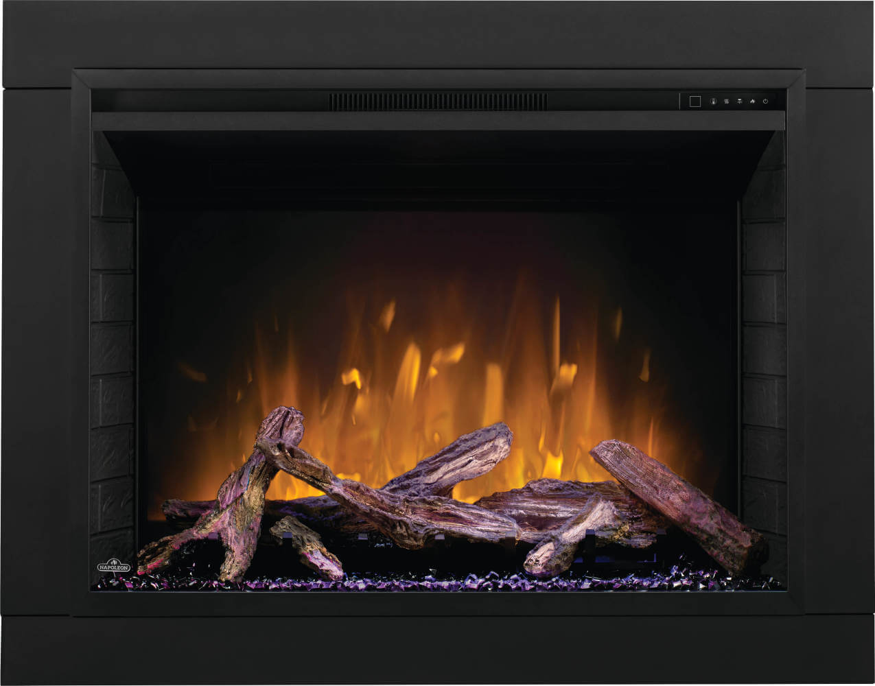Napoleon ELEMENT™ Series 42" Built-In Electric Fireplace NEFB42H-BS