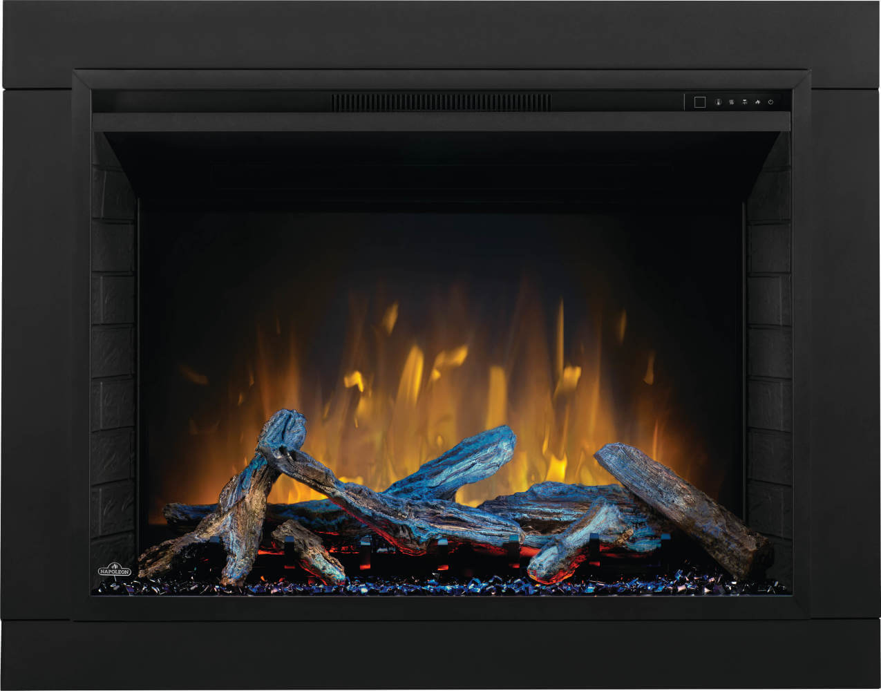 Napoleon ELEMENT™ Series 42" Built-In Electric Fireplace NEFB42H-BS