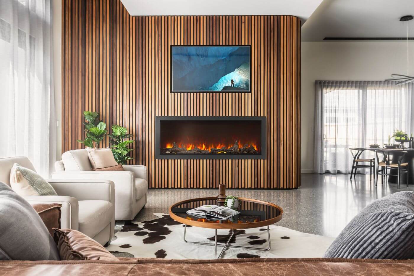 Napoleon Astound 62" Built-In Electric Fireplace NEFB62AB