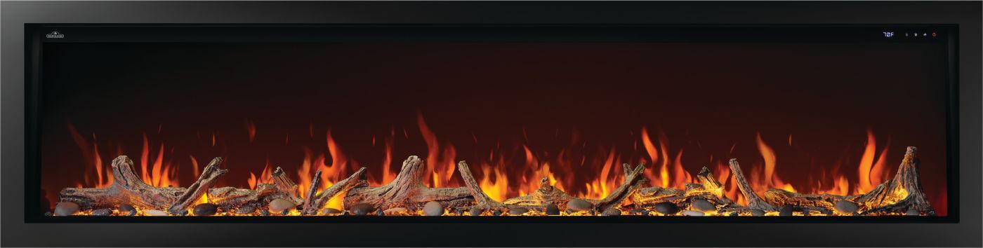 Napoleon Astound 96" Built-In Electric Fireplace NEFB96AB