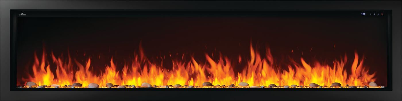 Napoleon Astound 96" Built-In Electric Fireplace NEFB96AB