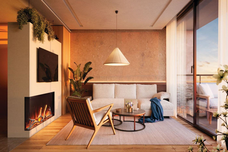 Napoleon Astound 50-inch Wall Mounted Electric Fireplace NEFL50AB