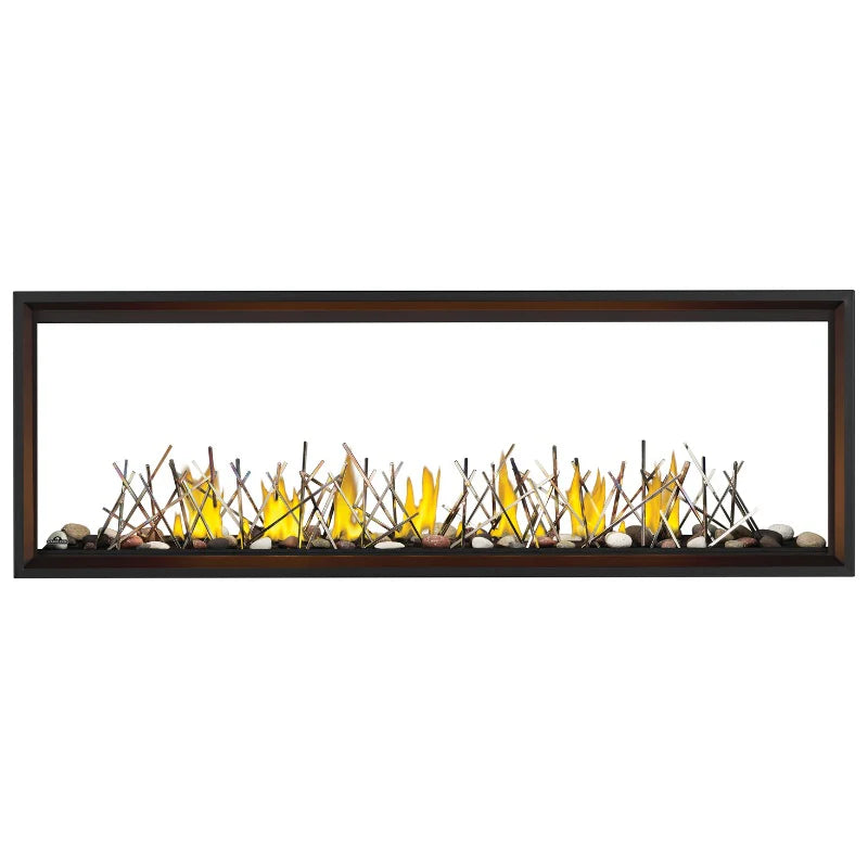 Napoleon 74" Tall Linear Vector See Through Direct Vent Fireplace