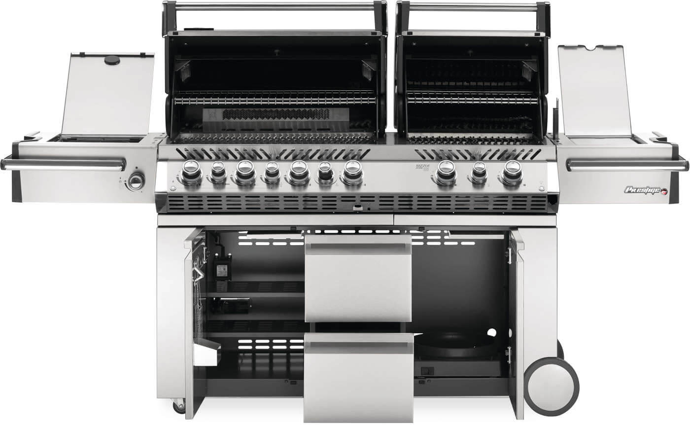 Napoleon Prestige Pro 825 RSBI with Power Side Burner Gas Grill