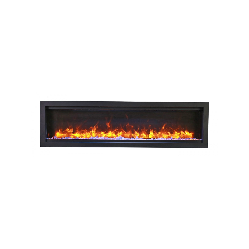 Amantii Symmetry Bespoke 100-inch Electric Fireplace SYM-100-BESPOKE
