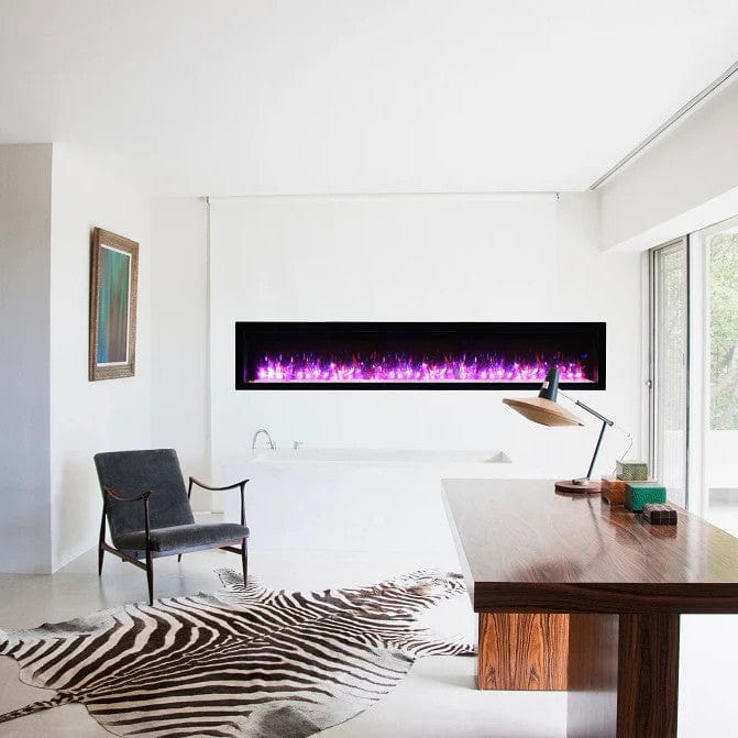 Amantii 88-inch Symmetry Lumina Electric Fireplace SYM-88-LUMINA