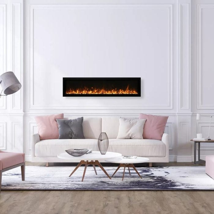 Amantii Non Smart Symmetry Series Xtra Slim Electric Fireplace WM-60-XS