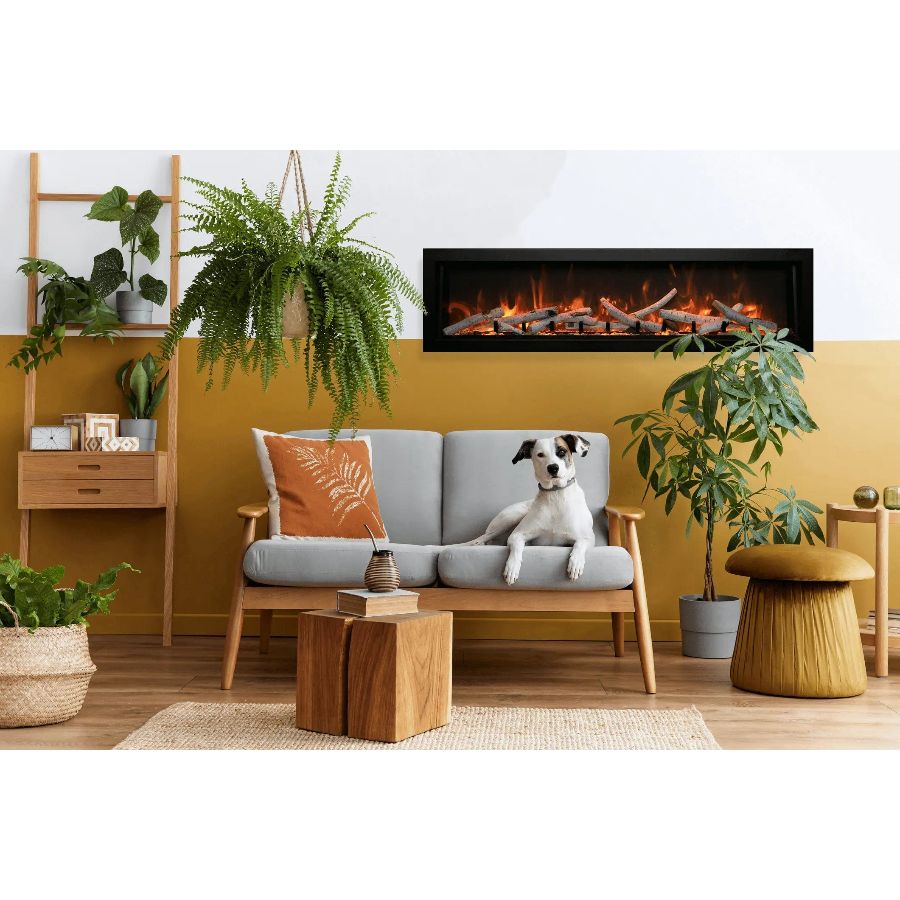 Amantii Panorama BI Deep XT 40" Smart Electric Fireplace BI-40-DEEP-XT