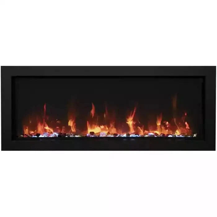 Amantii Panorama BI Extra Slim 30" Smart Electric Fireplace BI-30-XTRASLIM