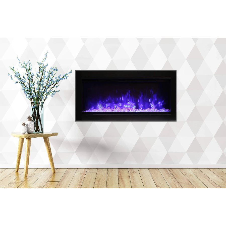 Amantii Symmetry B 34" Electric Fireplace SYM-34-B