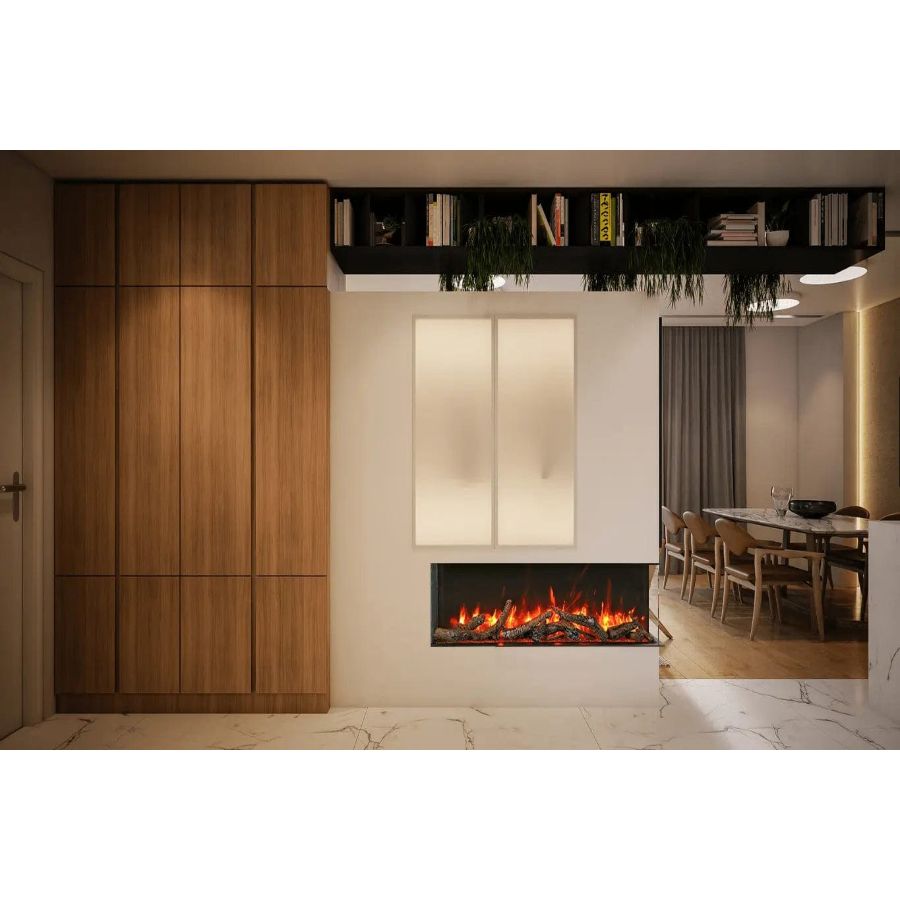 Amantii True View Slim 30" Smart Electric Fireplace 30-TRV-SLIM