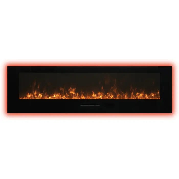 Amantii Wall Mount/Flush Mount 34" Electric Fireplace WM-FM-34-4423-BG