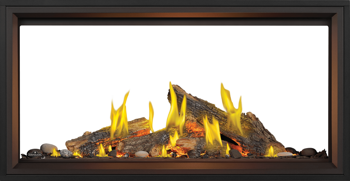 Napoleon 74" Tall Linear Vector See Through Direct Vent Fireplace