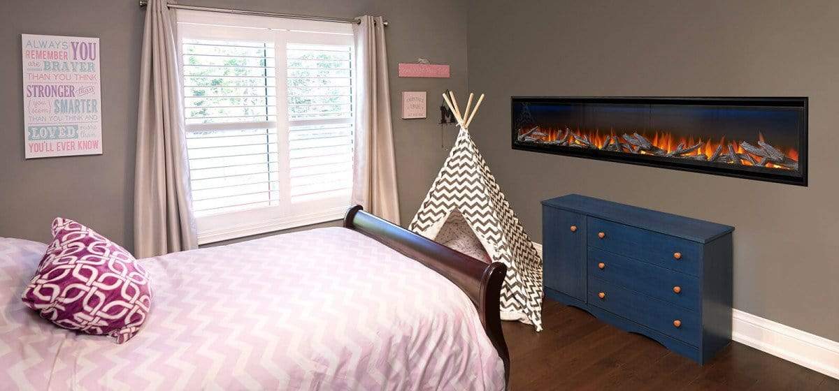 Napoleon Alluravision™ 74 Deep-Depth Electric Fireplace NEFL74CHD-1
