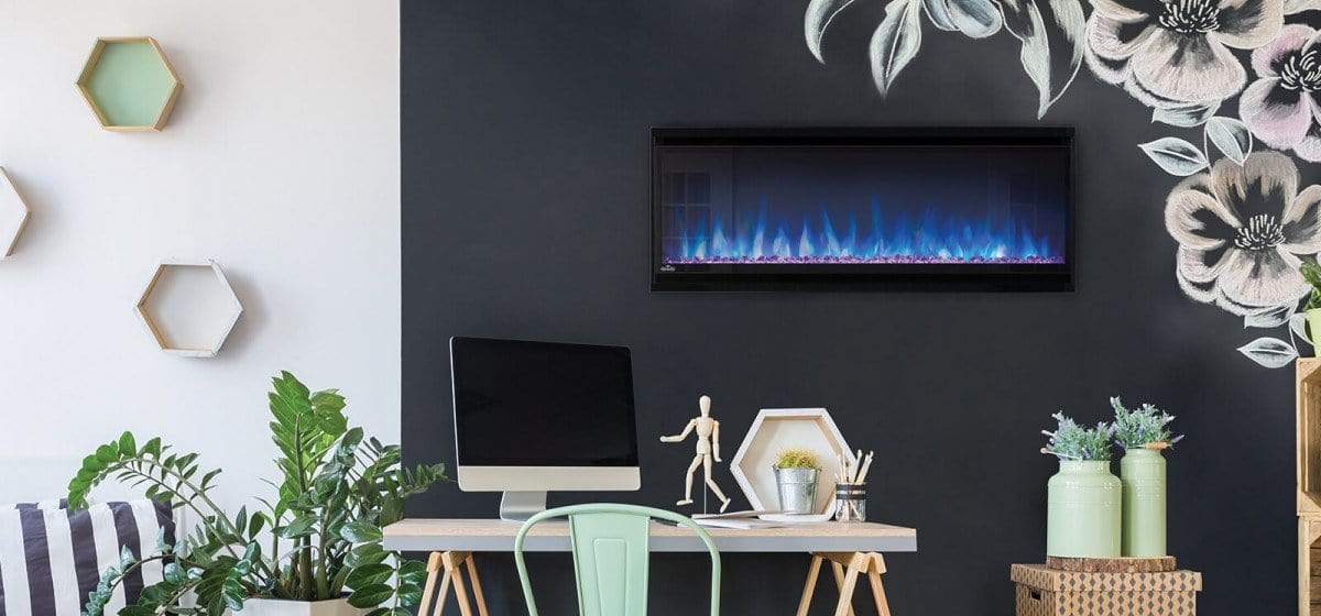 Napoleon Alluravision™ 74 Slimline Electric Fireplace NEFL74CHS-1