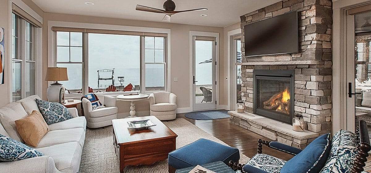 Napoleon Ascent™ Deep X 42 Direct Vent Zero Clearance Gas Fireplace DX42