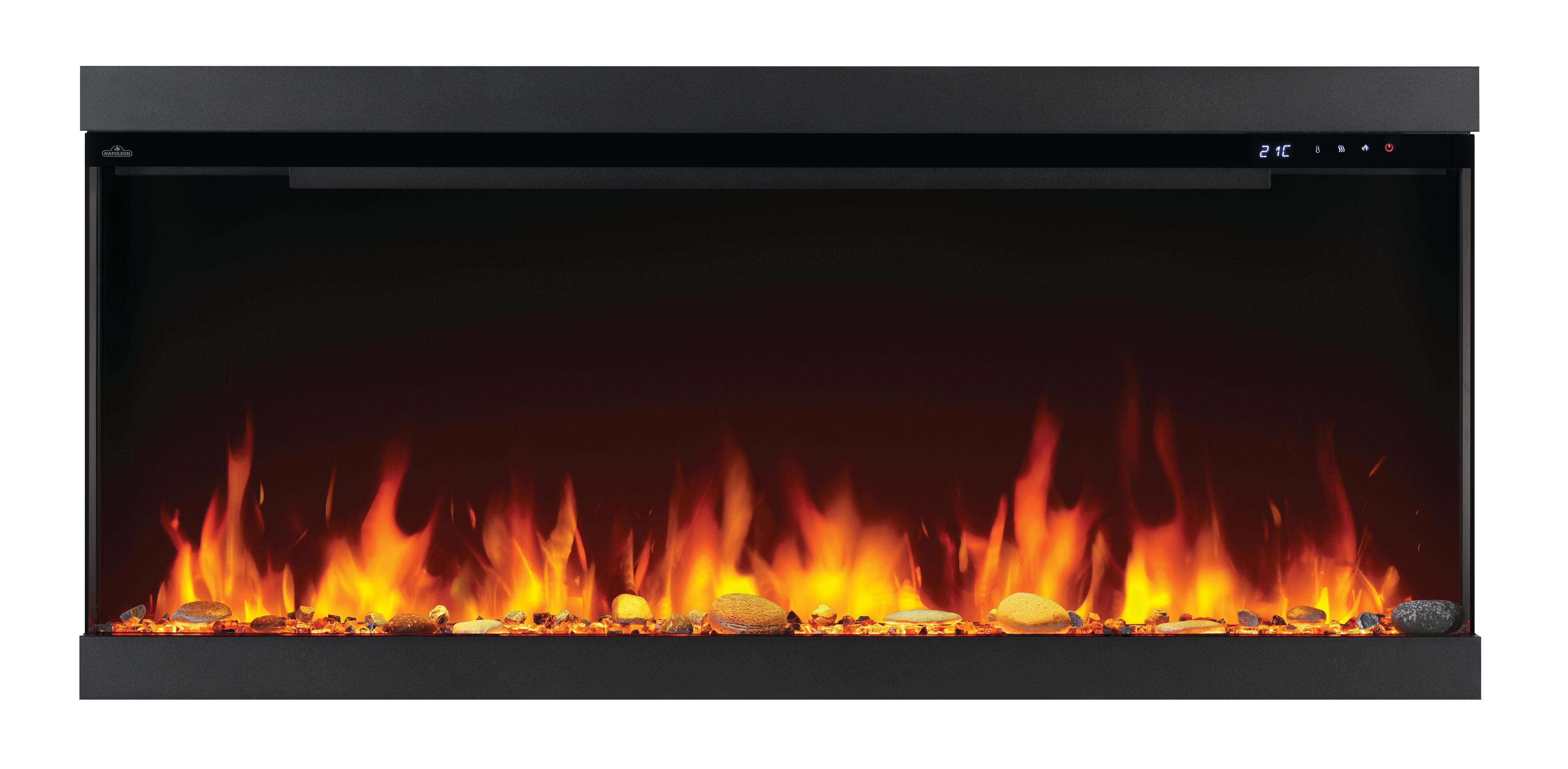 Napoleon Astound 62-inch Wall Mounted Electric Fireplace NEFL62AB
