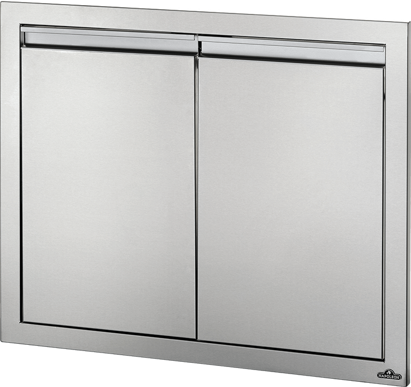 Napoleon Built-In Components 30" X 24" Stainless Steel Double Door BI-3024-2D
