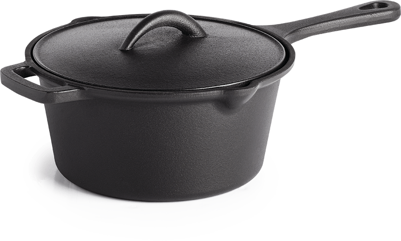Napoleon Cast Iron Sauce Pan with Lid 56051