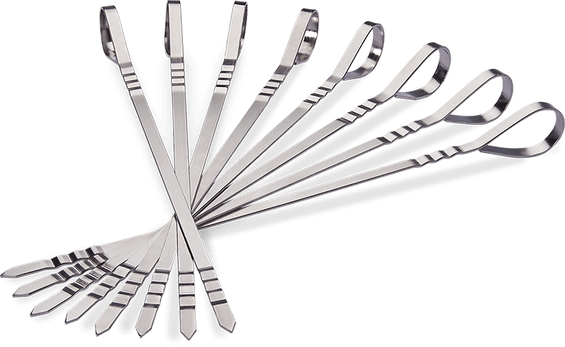 Napoleon Eight Stainless Steel Multifunctional Skewers 70015