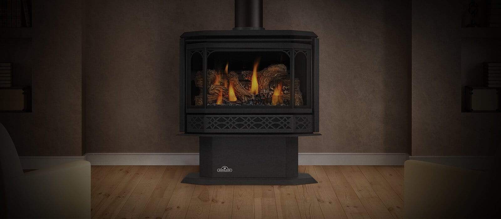 Napoleon Havelock™ Direct Vent Millivolt Gas Stove GDS50-1NSB