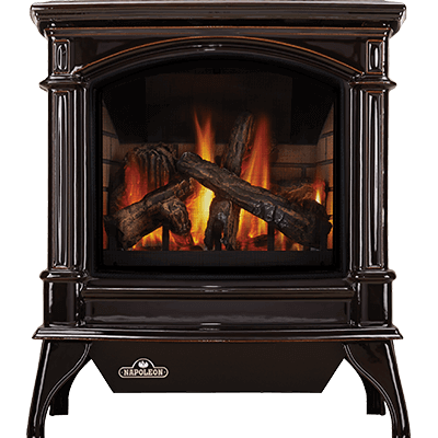 Napoleon Knightsbridge™ Metallic Black Direct Vent Gas Stove GDS60-1NSB