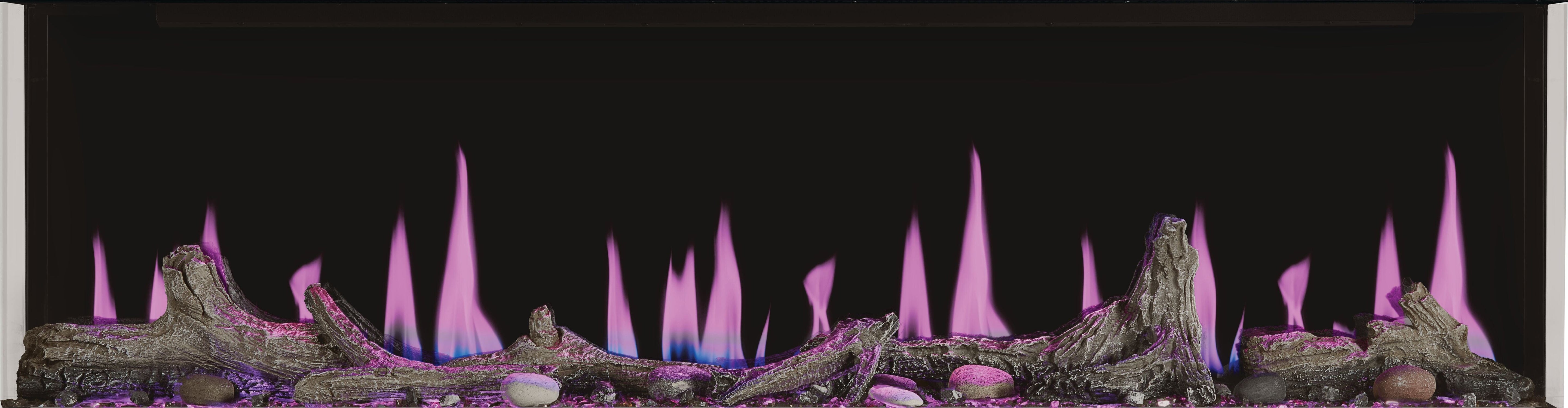 Napoleon Luminex 65-inch Built-In LCD Electric Fireplace NEFL65LCD-3SV