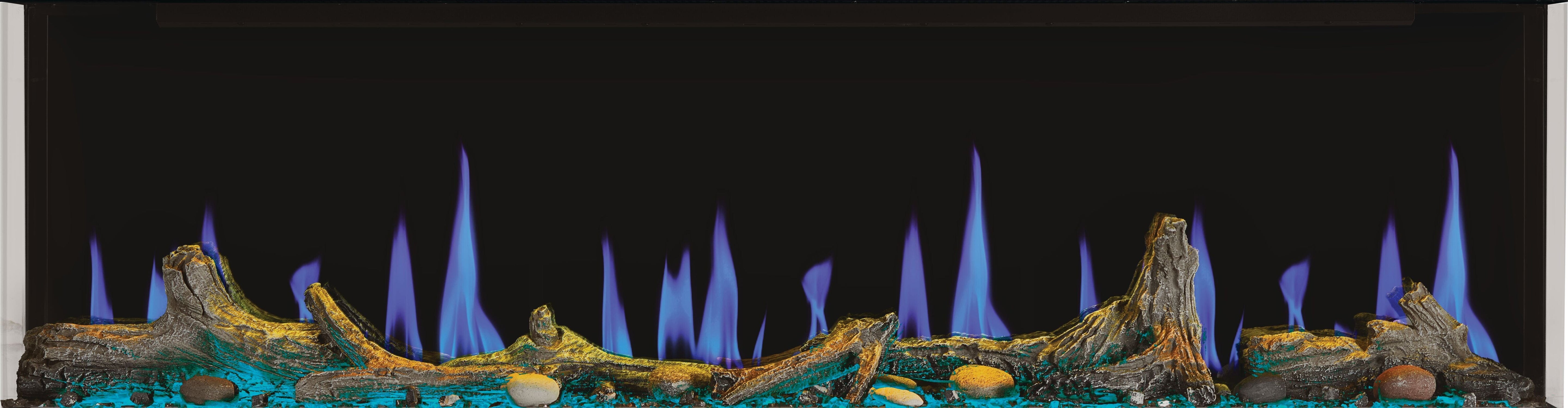 Napoleon Luminex 65-inch Built-In LCD Electric Fireplace NEFL65LCD-3SV