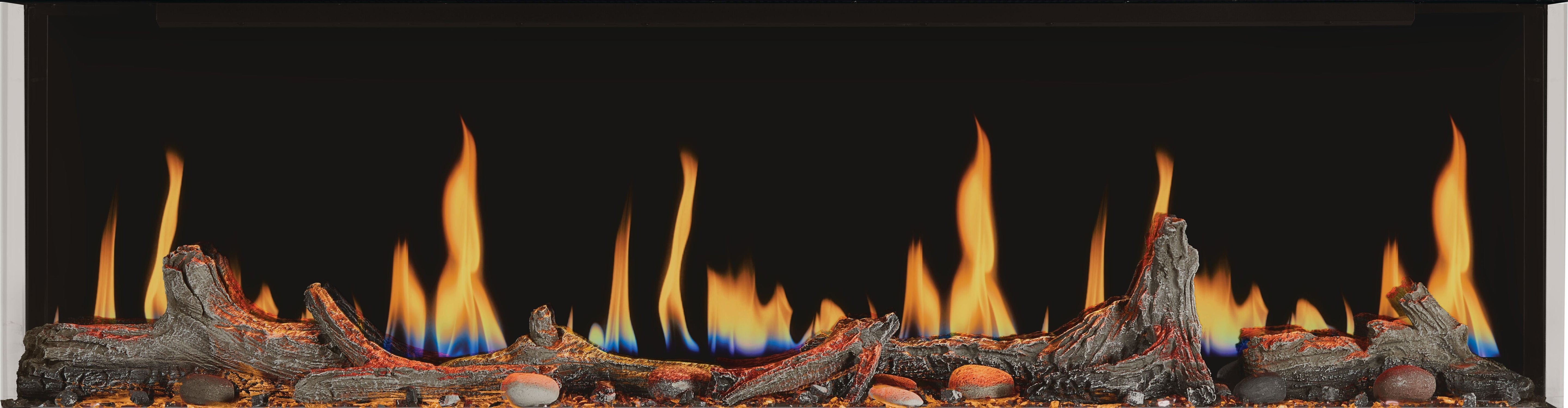 Napoleon Luminex 65-inch Built-In LCD Electric Fireplace NEFL65LCD-3SV